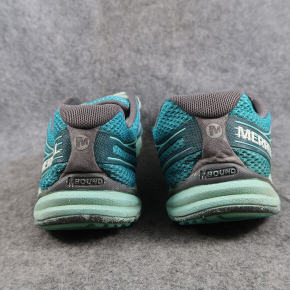 Merrell Shoes Womens 8.5 Athletic Trainer Bare Access Arc 4 Trail Running Blue - Picture 7 of 16